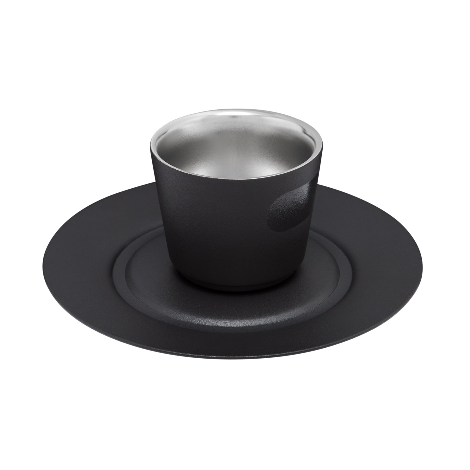 Stanley The DayBreak Demitasse Cup & Saucer | 2.2 OZ Espresso Cup Foundry Black | XB1734605