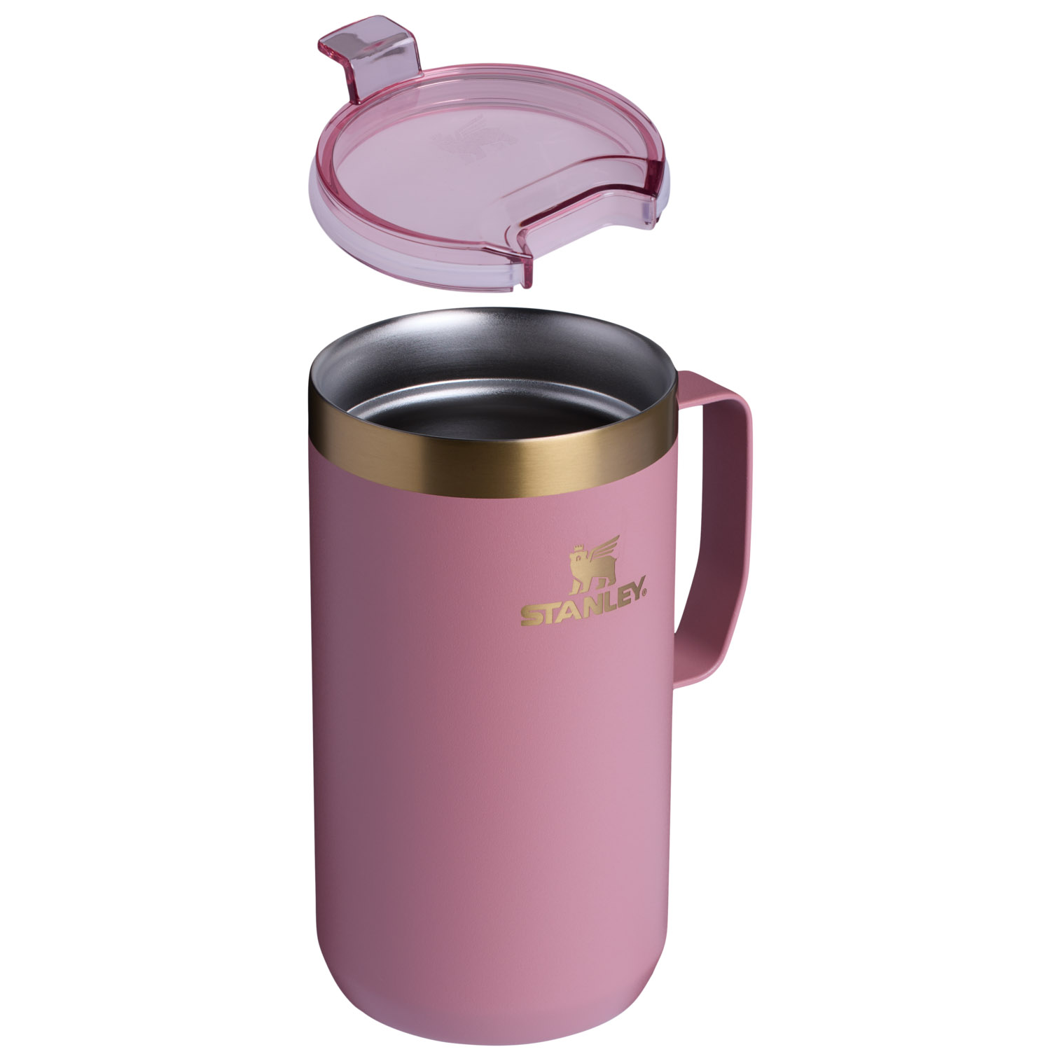 Stanley The Fall Refresh Stay Hot Camp Mug | 24 OZ Antique Pink | CI7384125