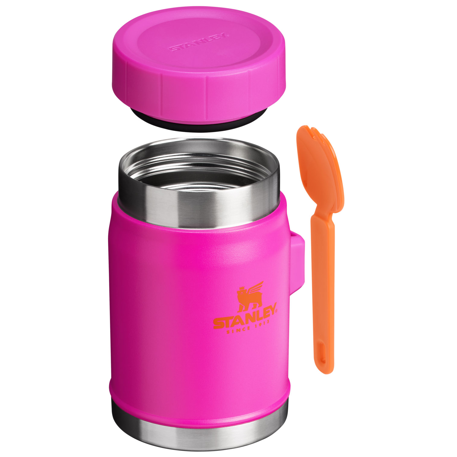 Stanley The Heat Wave Classic Legendary Food Jar + Spork | 14 OZ Vivid Violet | EK5341297