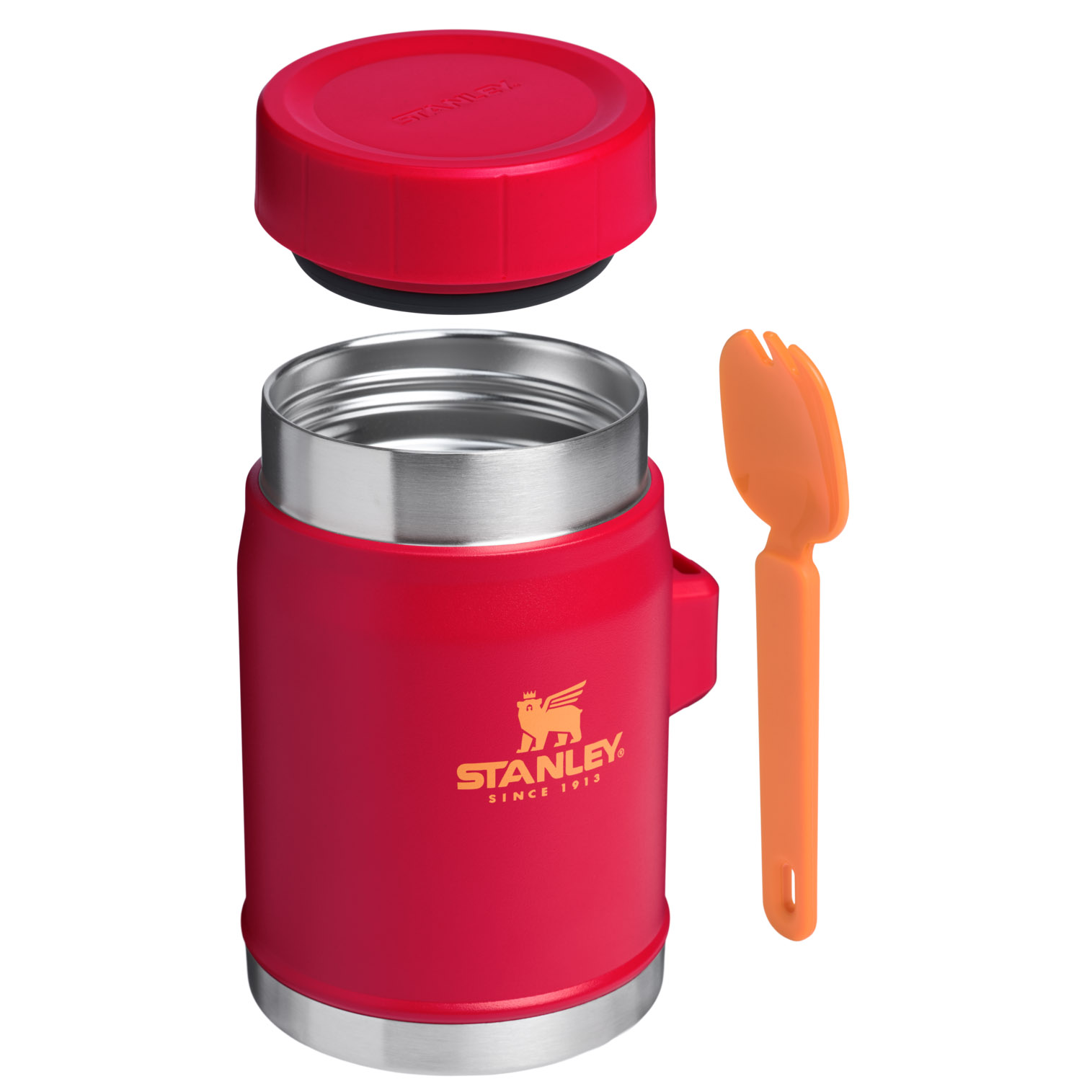 Stanley The Heat Wave Classic Legendary Food Jar + Spork | 14 OZ Chili | XZ4609287