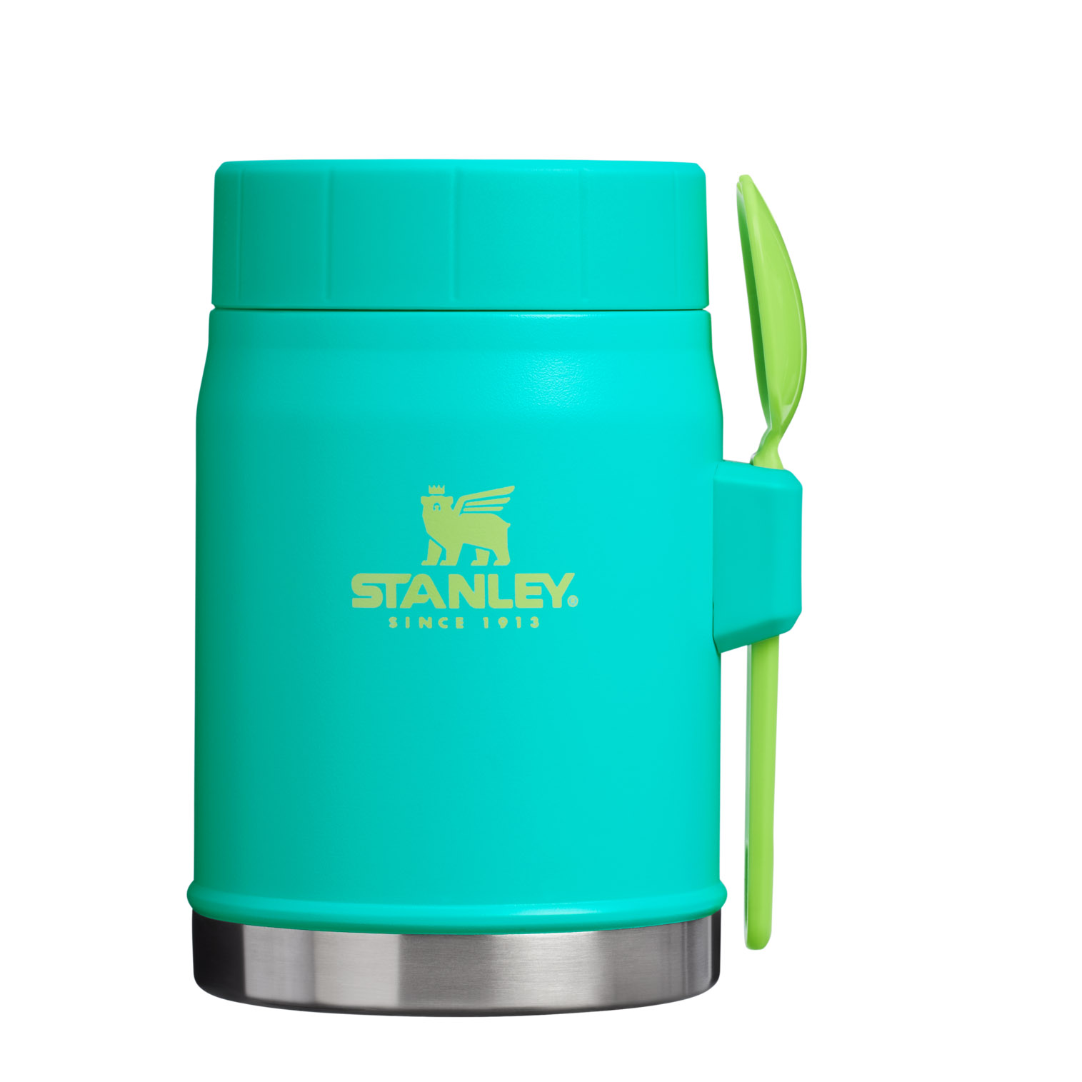 Stanley The Heat Wave Classic Legendary Food Jar + Spork | 14 OZ Tropical Teal | VH0195432