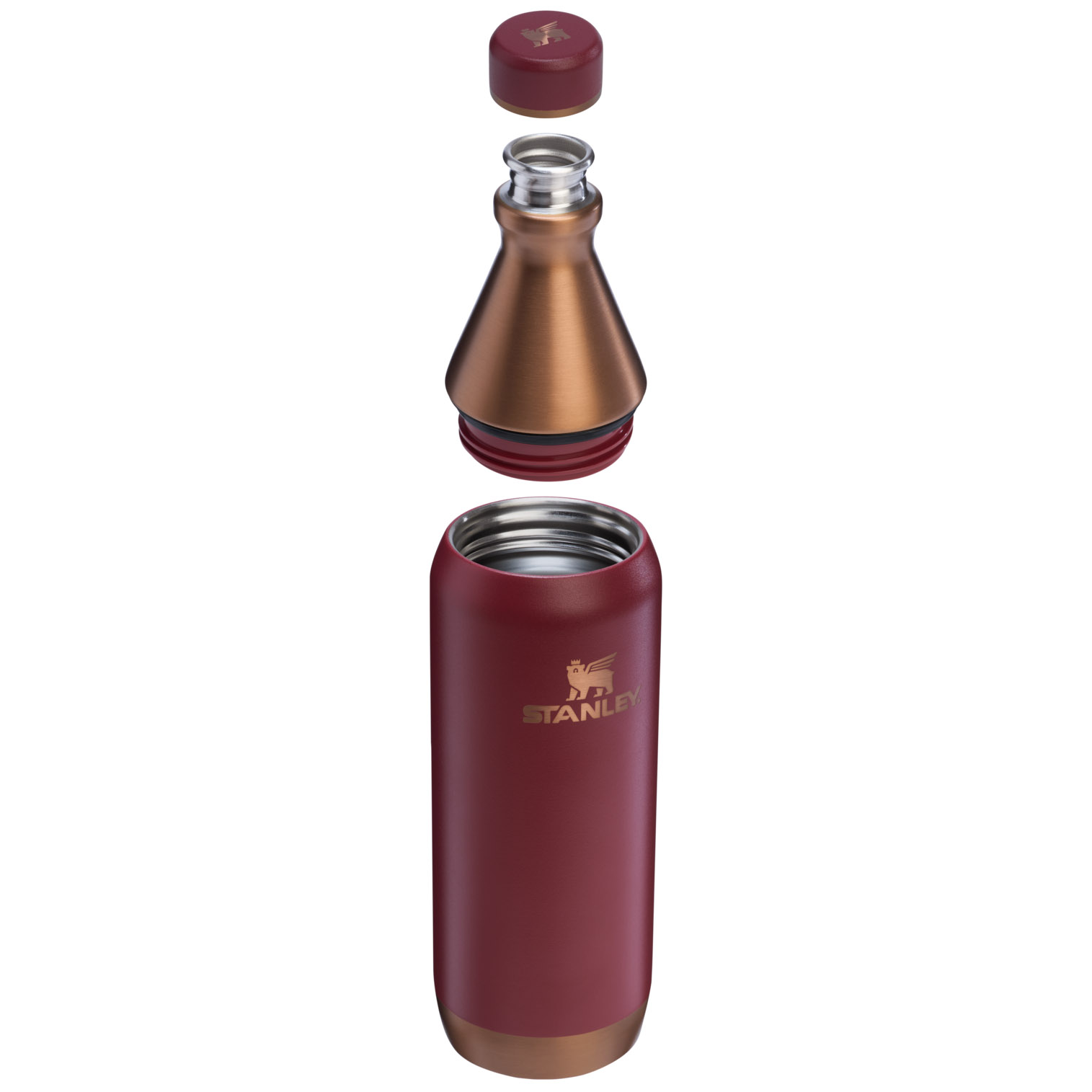 Stanley The Holiday All Day Slim Bottle | 20 OZ Gilded Pomegranate | OR5074238