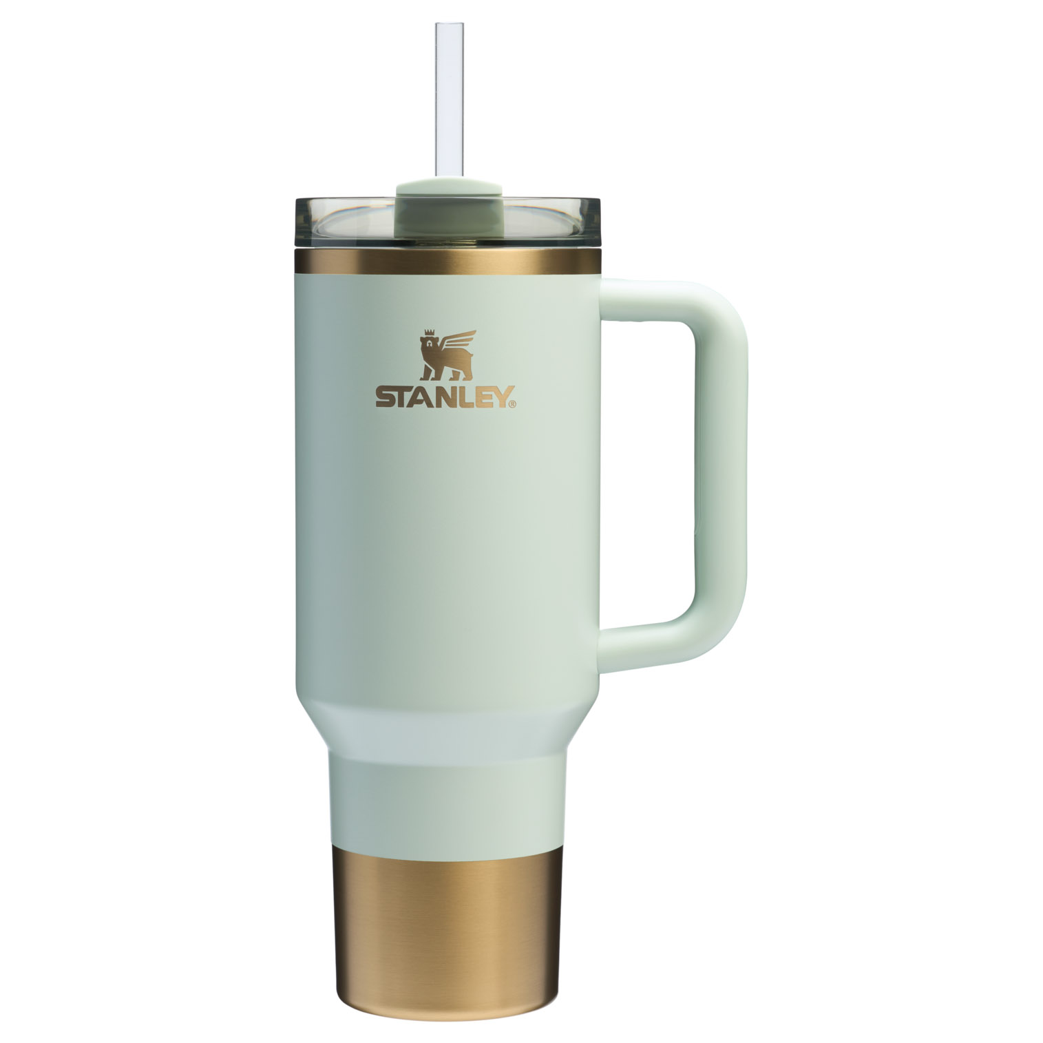 Stanley The Holiday Quencher H2.0 FlowState™ Tumbler | 40 OZ Gilded Celadon | WI4631087