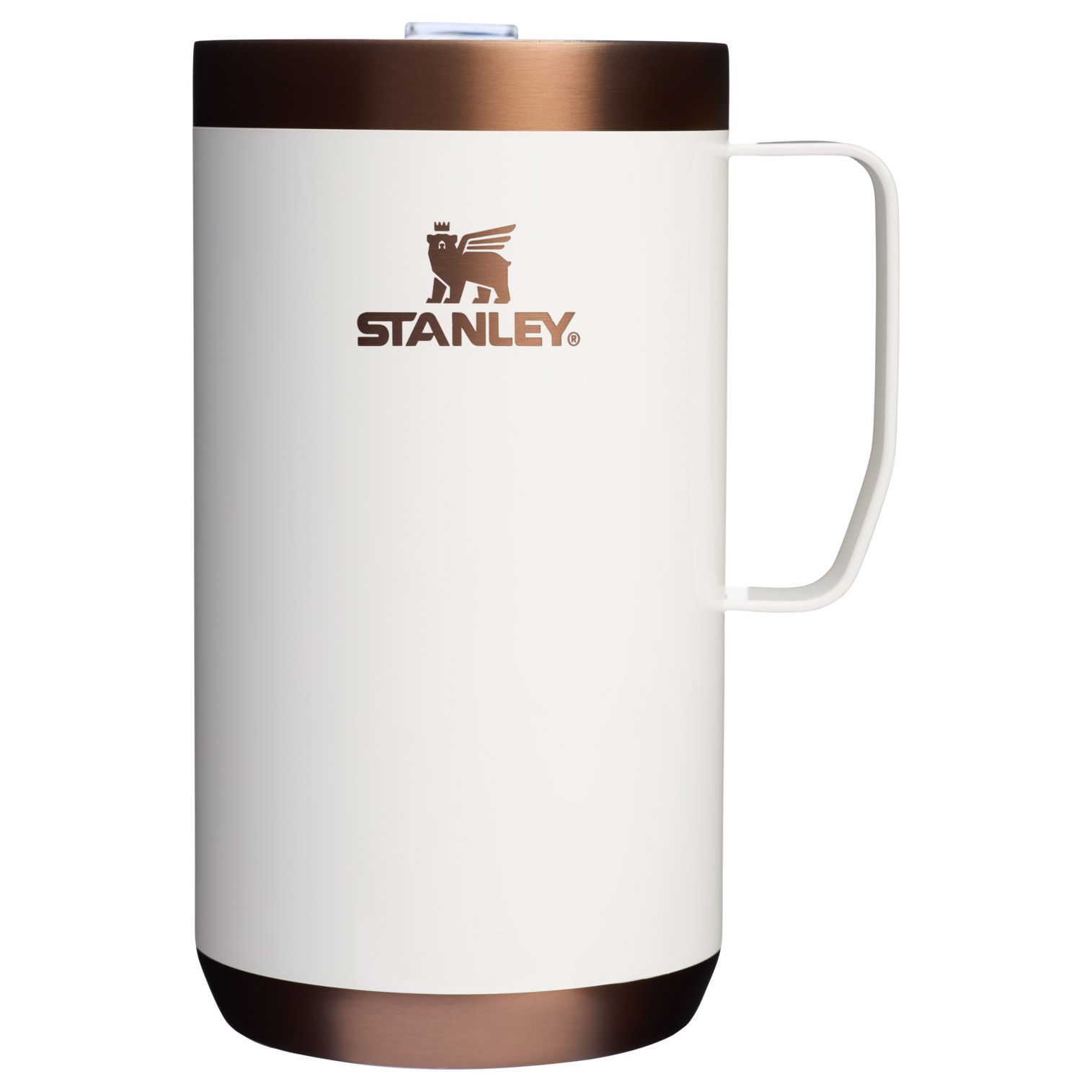 Stanley The Holiday Stay-Hot Camp Mug | 24 OZ Gilded Marshmallow | JI5306427