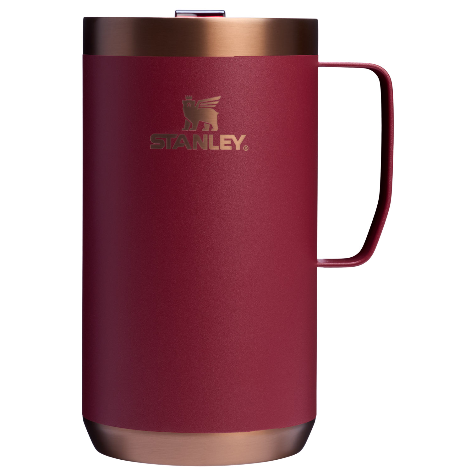 Stanley The Holiday Stay Hot Camp Mug Set | 24 OZ Gilded Pomegranate/Gilded Marshmallow | MJ6537920