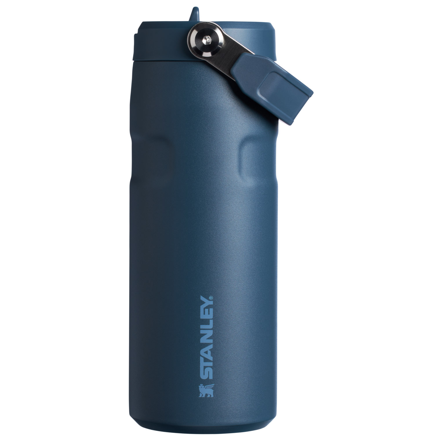 Stanley The IceFlow™ Bottle with Flip Straw Lid | 16 oz Navy | AB8214630