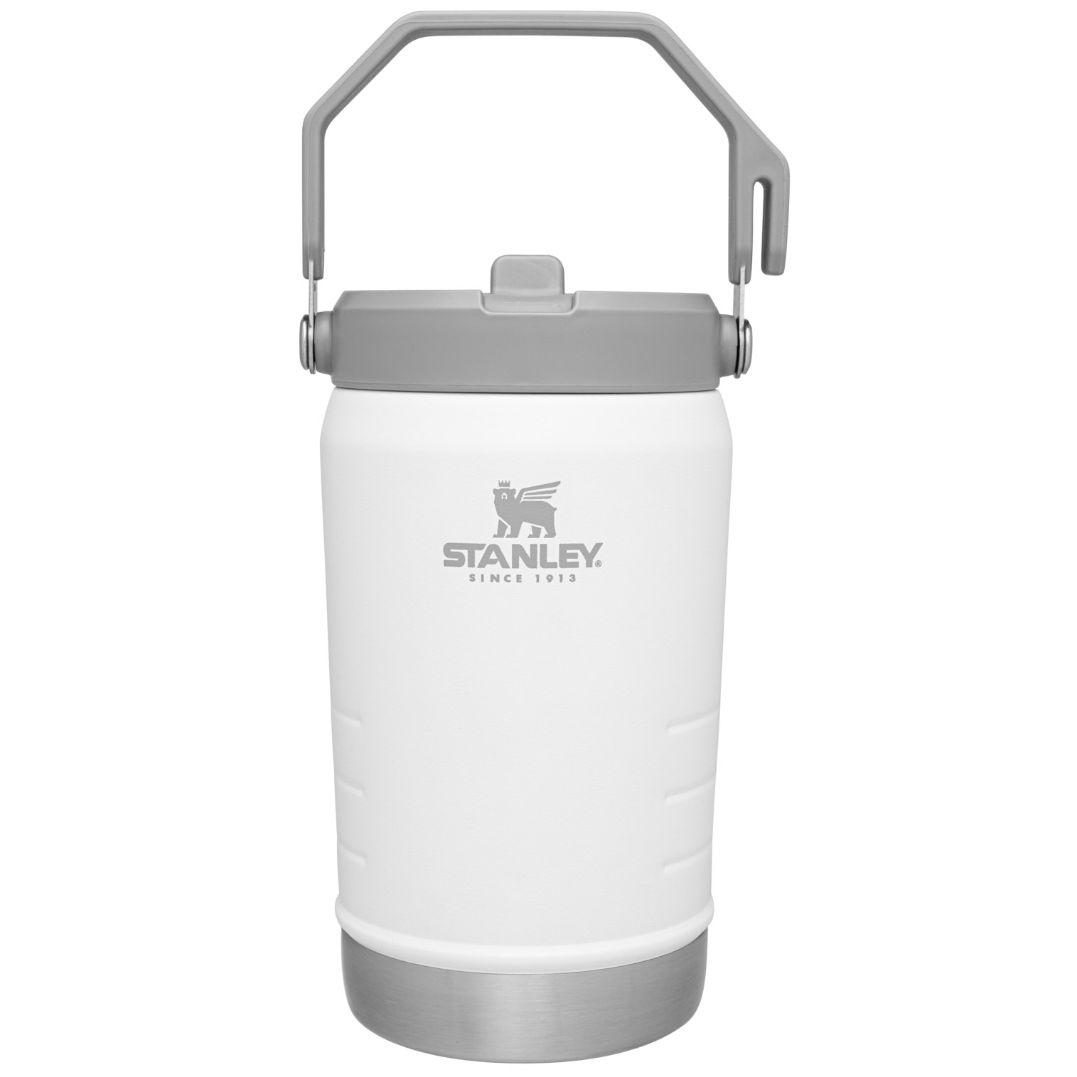 Stanley The IceFlow Flip Straw Jug | 40 OZ | Insulated Water Jug Polar | JD6374208