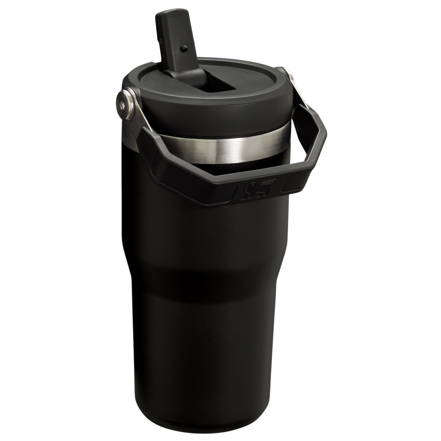 Stanley The IceFlow Flip Straw Tumbler | 20 OZ | Insulated Water Bottle Black 2.0 | FD7815649