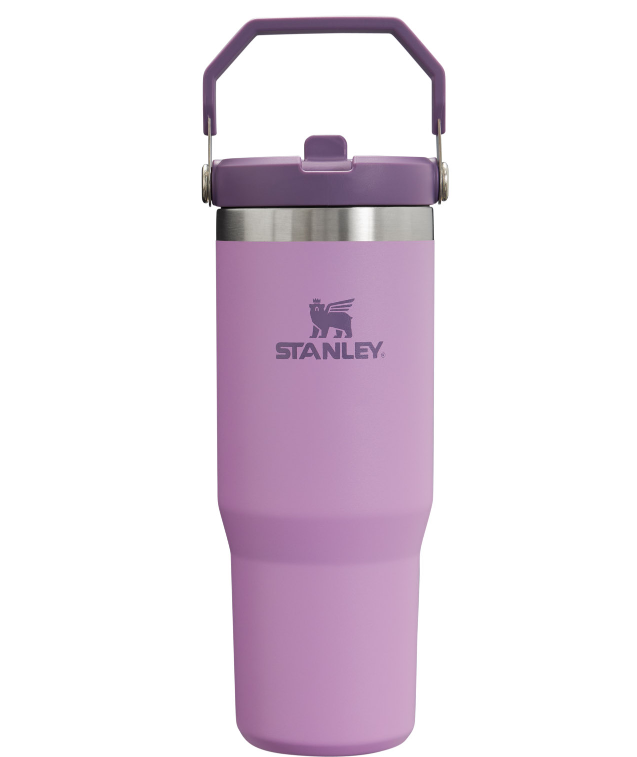 Stanley The IceFlow Flip Straw Tumbler | 30 OZ | Insulated Water Lilac | XL6730145