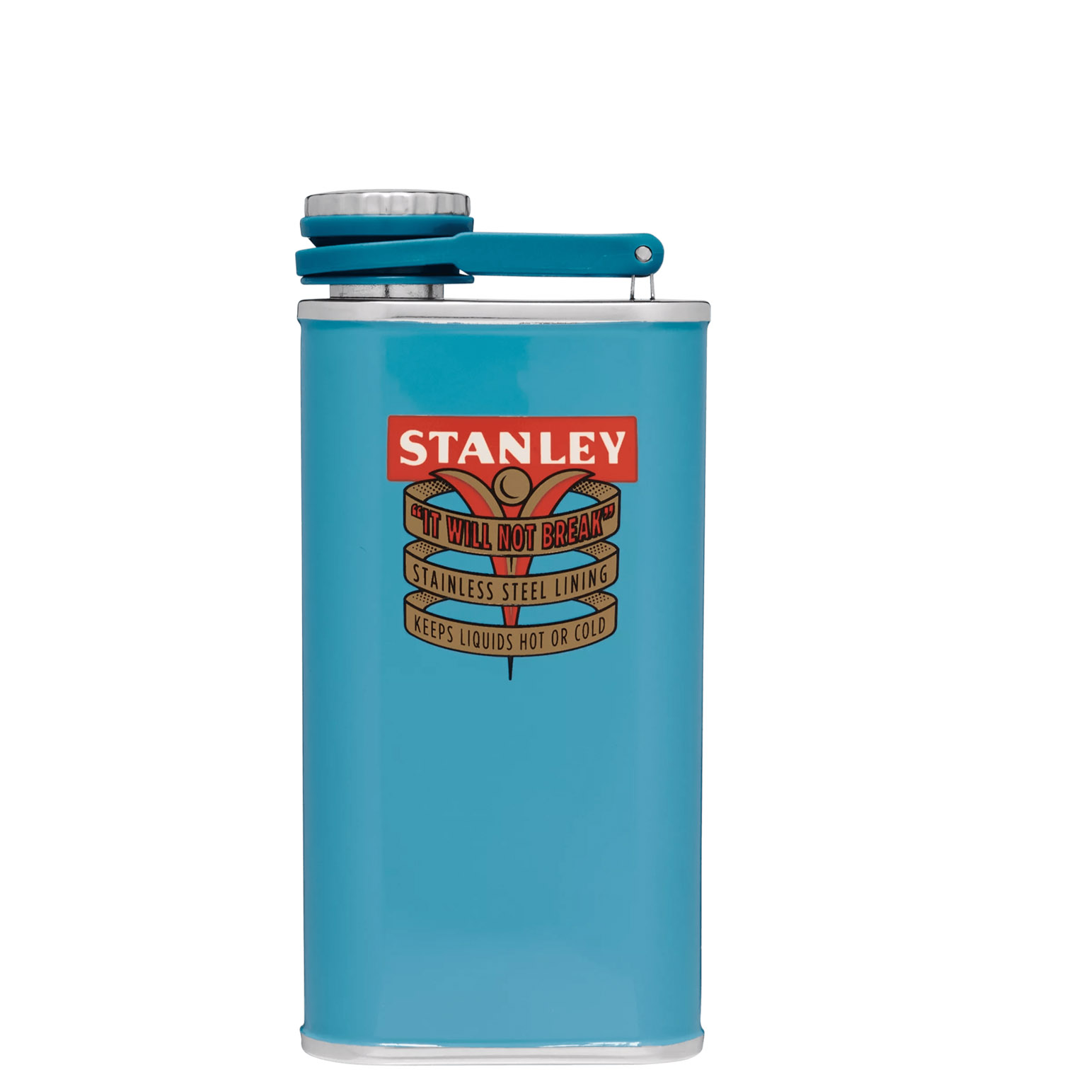 Stanley The Milestones Classic Flask | 8 OZ 1940 Topaz Gloss | QF7348120