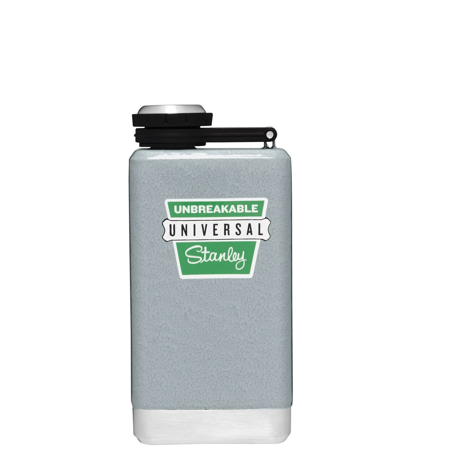 Stanley The Milestones Party Flask | 5 OZ 1960 Hammertone Silver | IQ5697024