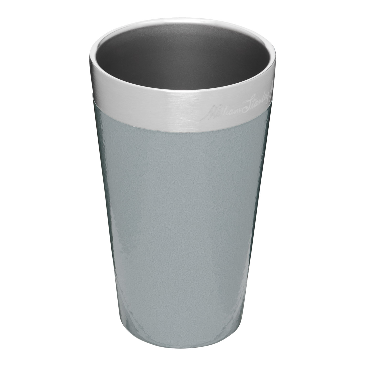 Stanley The Milestones Stacking Beer Pint | 16 OZ | Insulated Stainless Steel 1960 Hammertone Silver | IW9583612