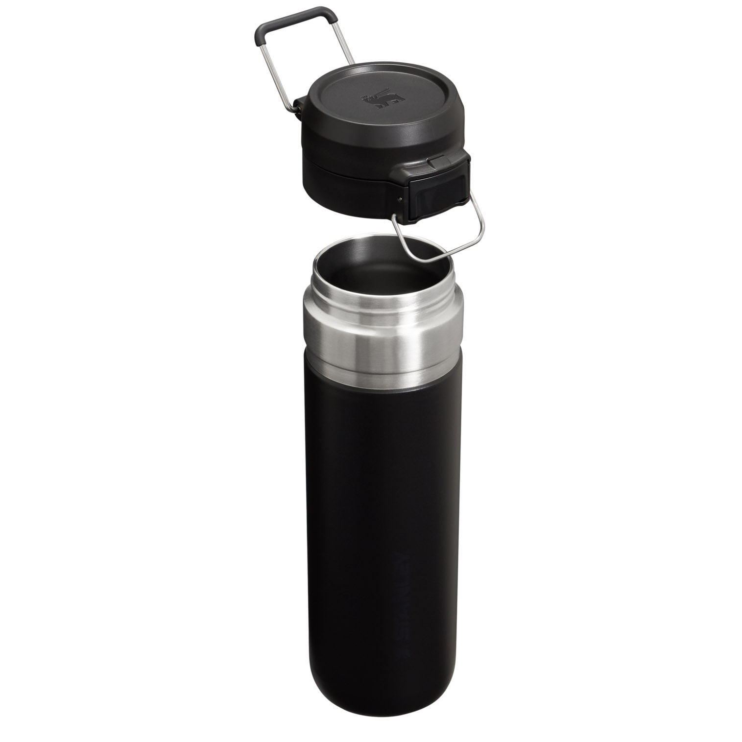 Stanley The Quick Flip Go Water Bottle | 24 OZ Black 2.0 | MQ8639024