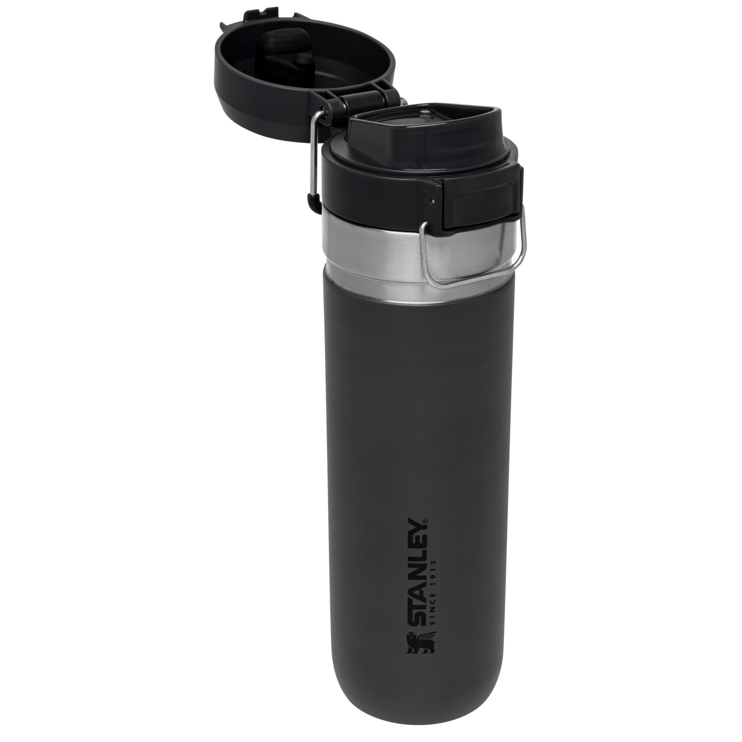 Stanley The Quick Flip Go Water Bottle | 24 OZ Charcoal | FP5960873