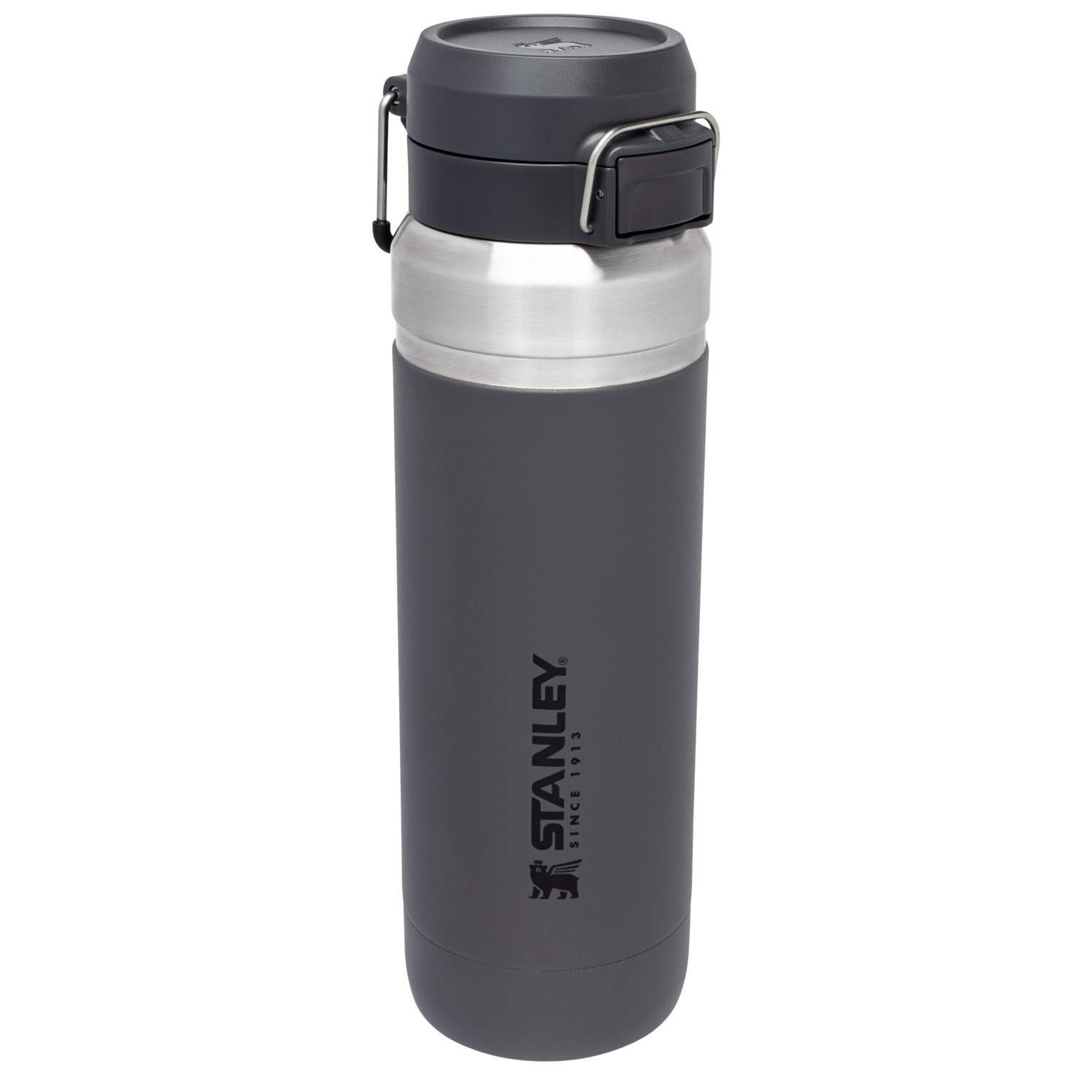 Stanley The Quick Flip Go Water Bottle | 36 OZ Charcoal | SF1630459