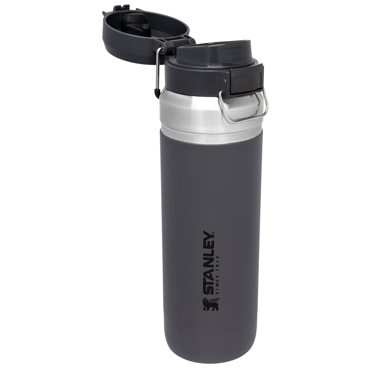 Stanley The Quick Flip Go Water Bottle | 36 OZ Charcoal | SF1630459