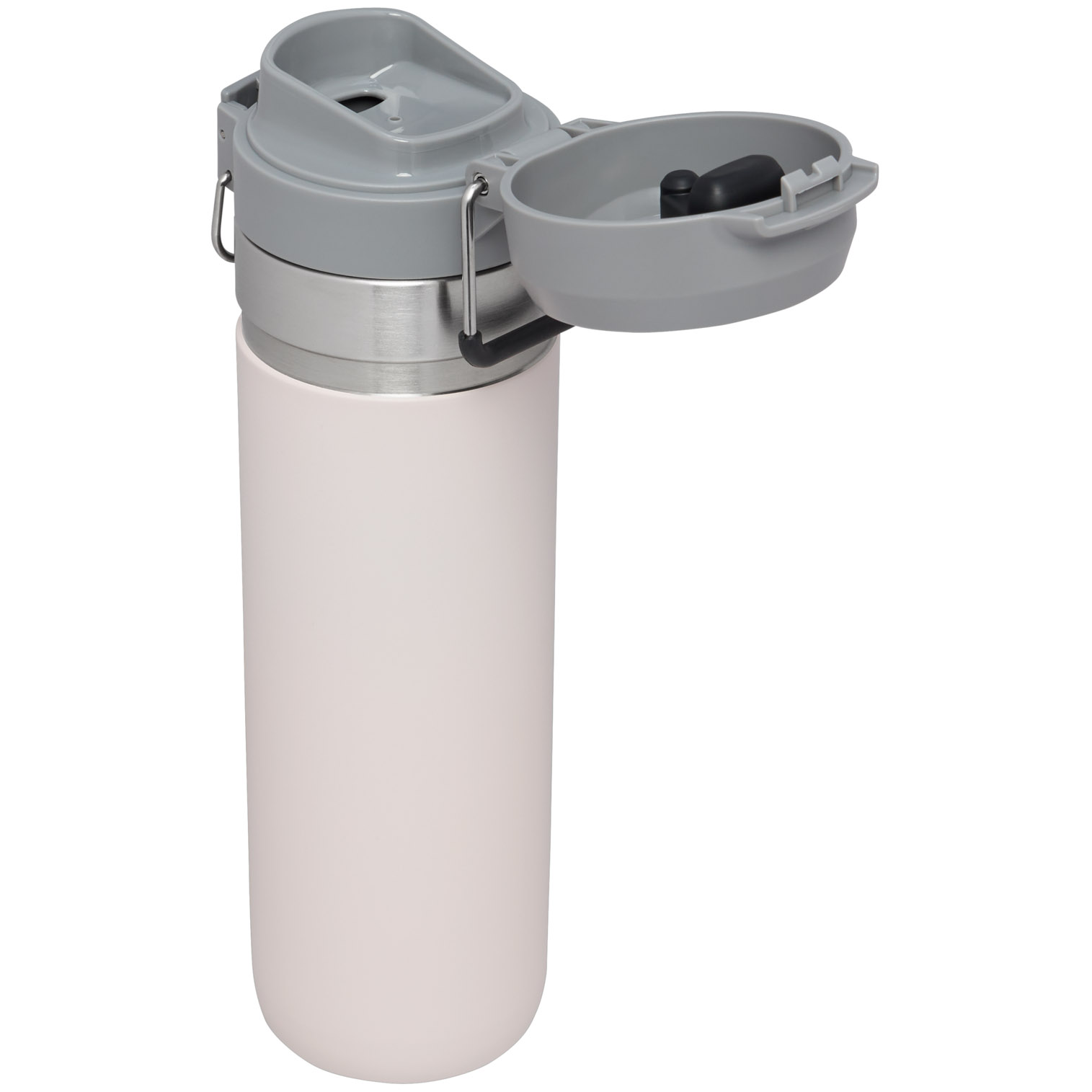 Stanley The Quick Flip Go Water Bottle | 24 OZ Rose Quartz | DV7926384