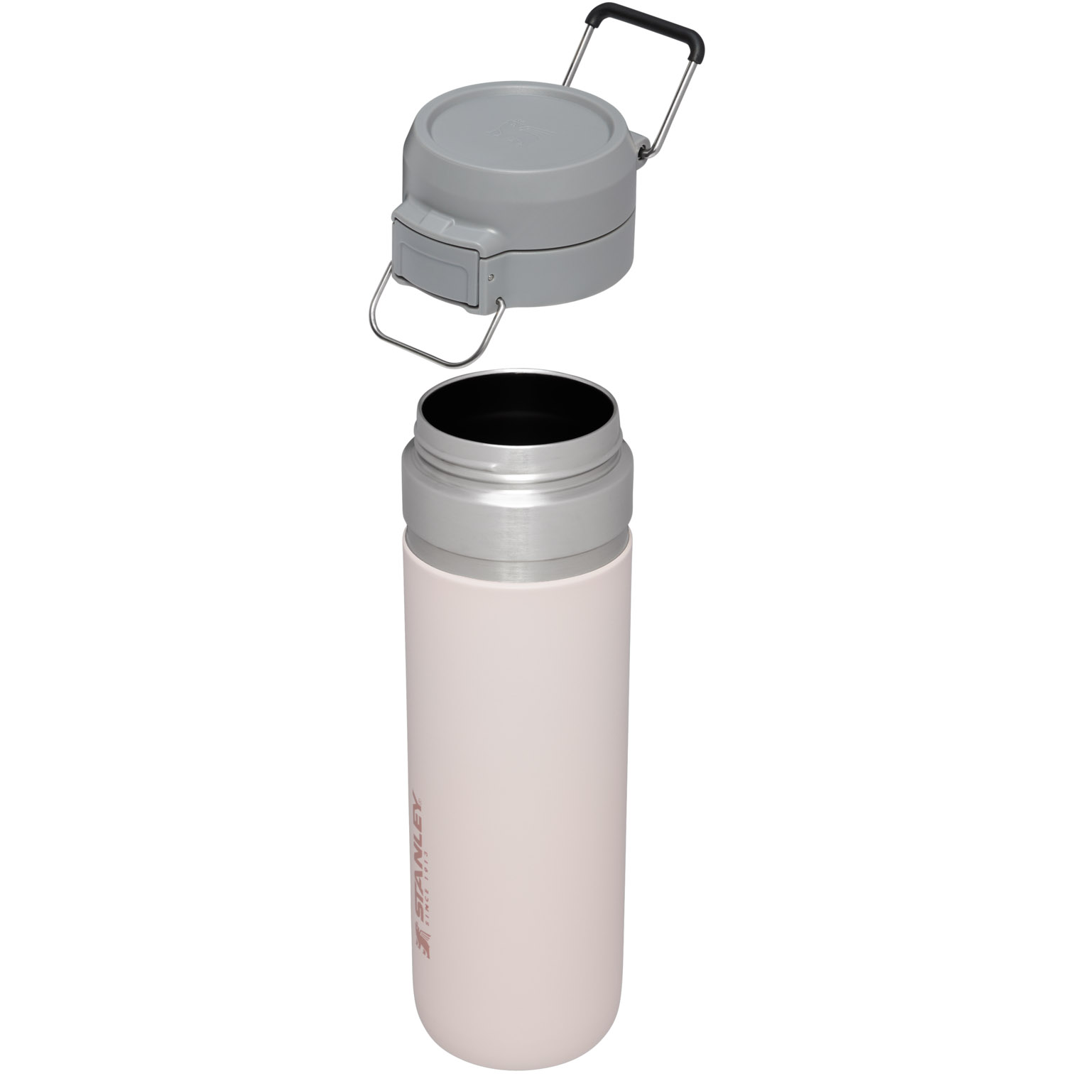 Stanley The Quick Flip Go Water Bottle | 24 OZ Rose Quartz | DV7926384