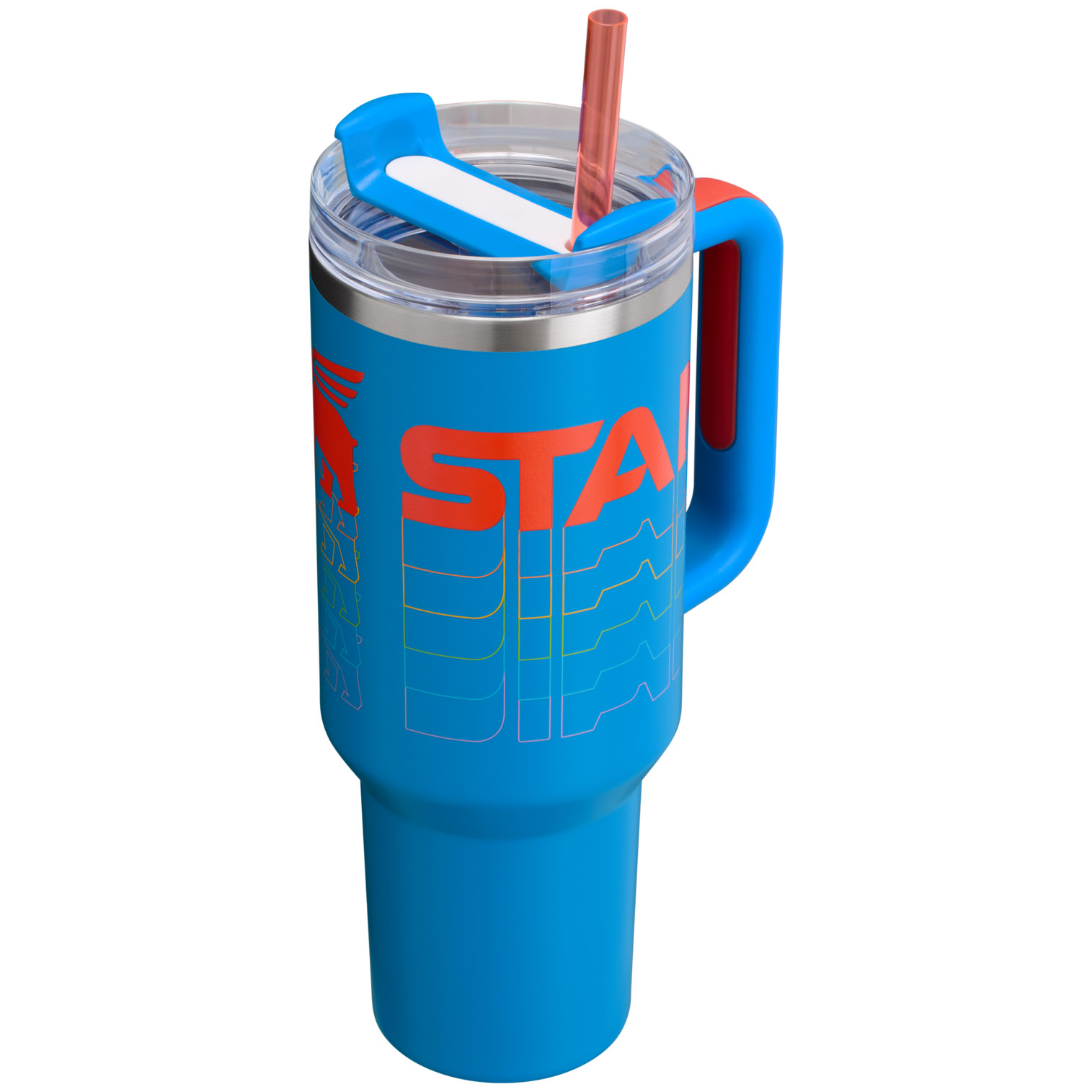 Stanley The Reverb Quencher H2.0 FlowState™ Tumbler | 40 oz Azure Reverb | IC7034829