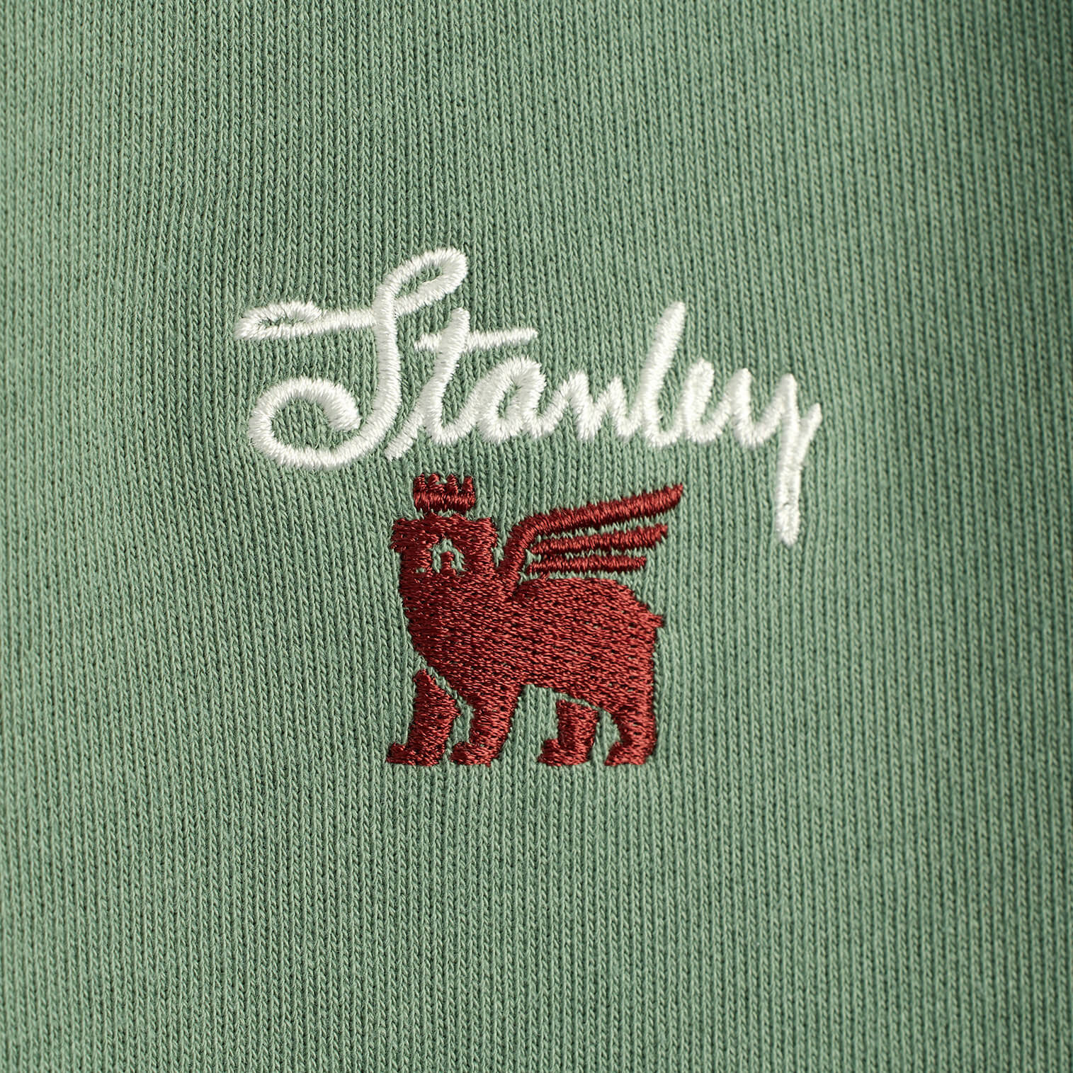 Stanley The Stanley Signature Crew Sweatshirt Stanley Green | HW7291346