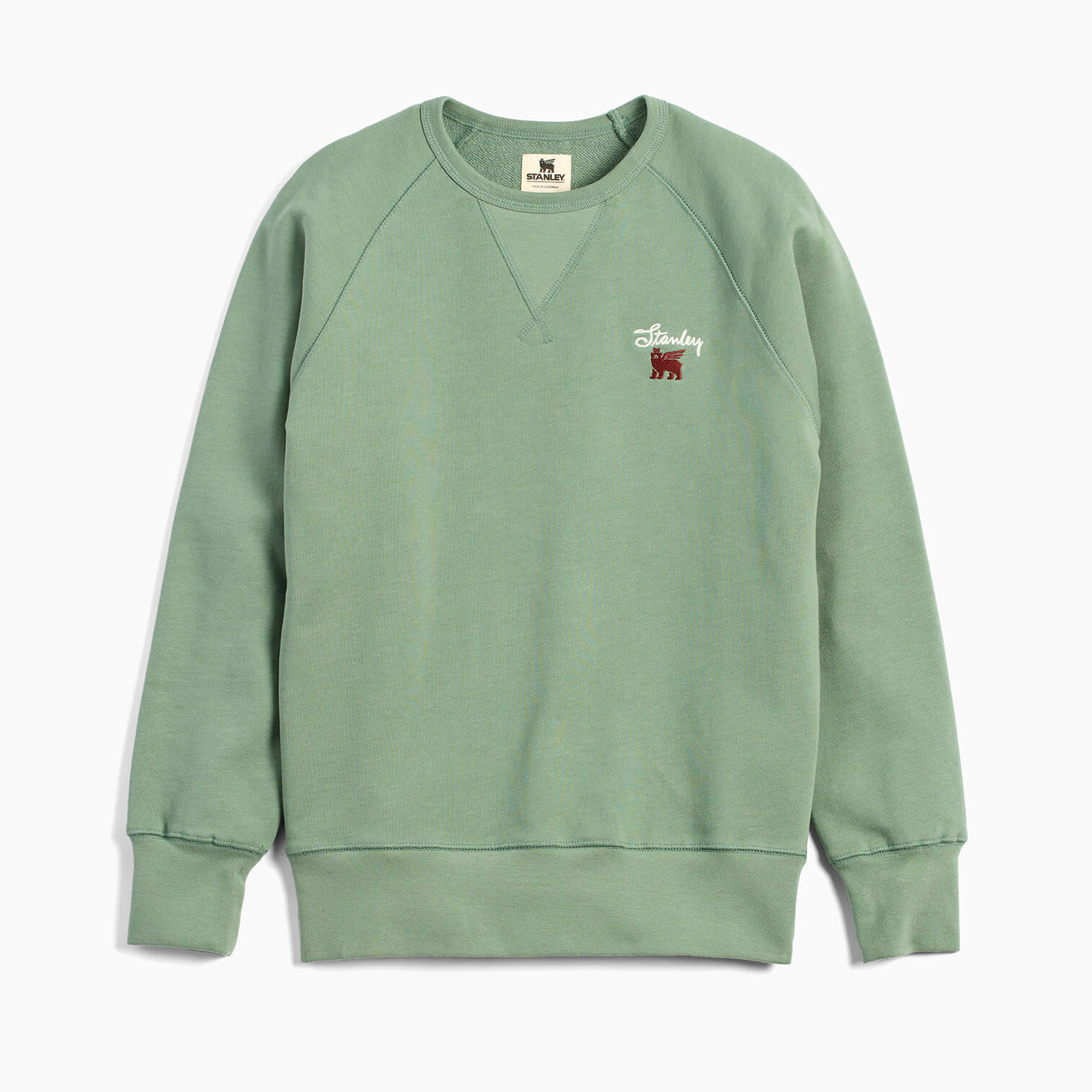 Stanley The Stanley Signature Crew Sweatshirt Stanley Green | HW7291346