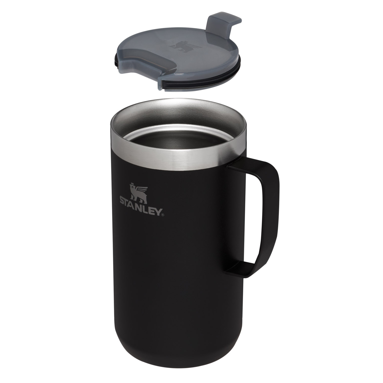 Stanley The Stay-Hot Camp Mug | 24 OZ - Stanley Create Matte Black | OG5942068